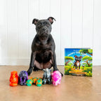 Happy the Staffy Safari Adventure Book