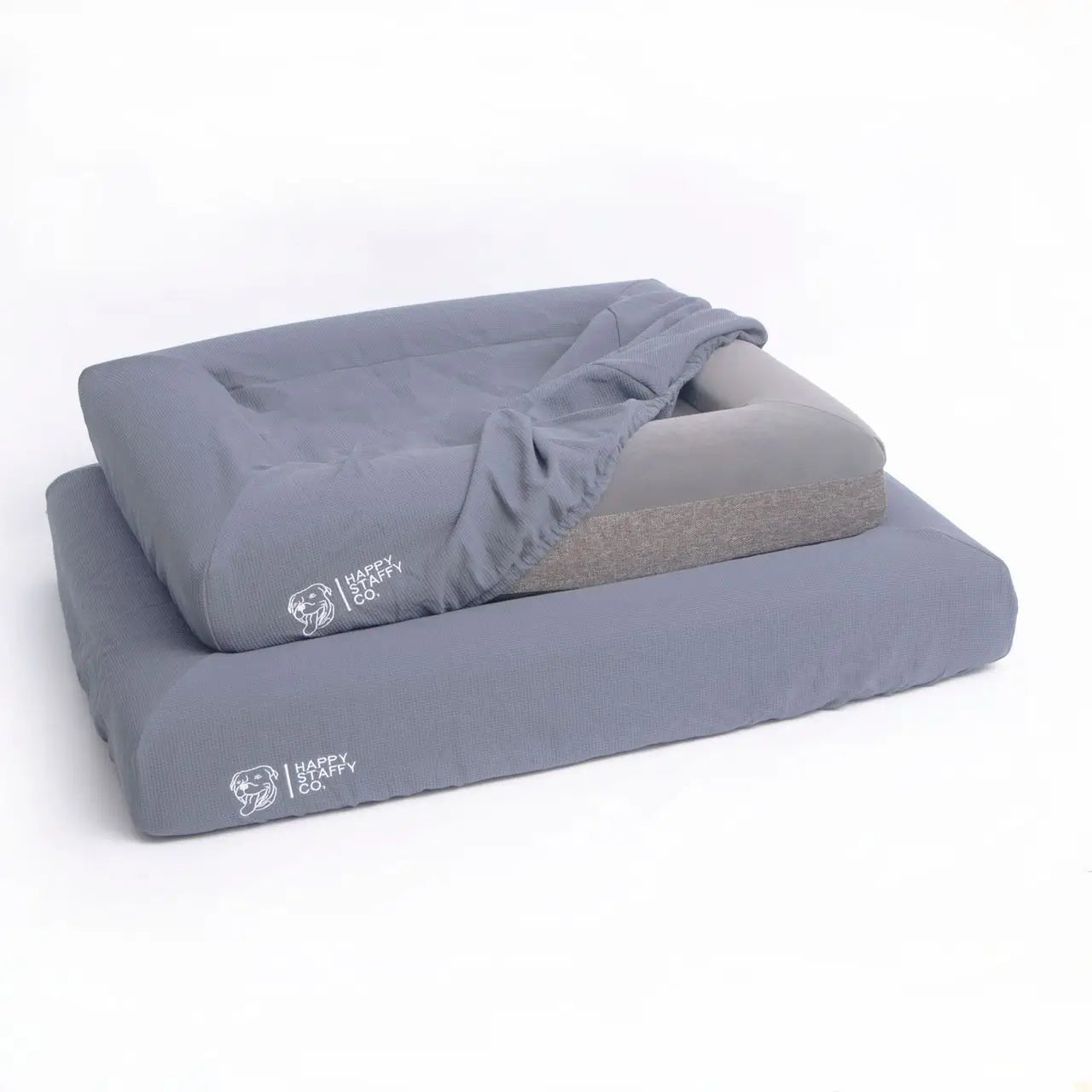 Orthopedic Memory Foam Bed + Pure Cotton Cover